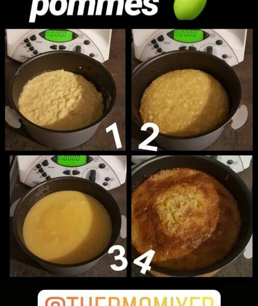 Cliquez pour zoomer ! Moelleux aux pommes Thermomix par laetitia92800