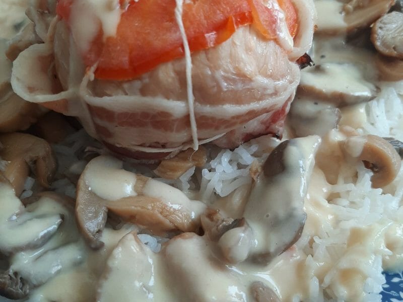 Cliquez pour zoomer ! Paupiettes de veau aux champignons Thermomix par laetitia92800
