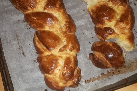 Cliquez pour zoomer ! Brioche tressée à la mie filante Thermomix par laura_614