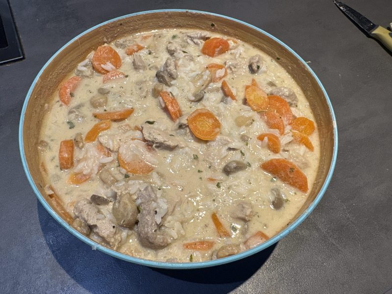 Cliquez pour zoomer ! Filet mignon façon blanquette Thermomix par Ga34