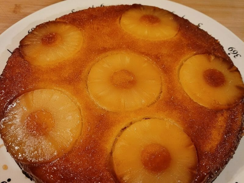 Cliquez pour zoomer ! Gâteau renversé à l’ananas Thermomix par alexandra_310