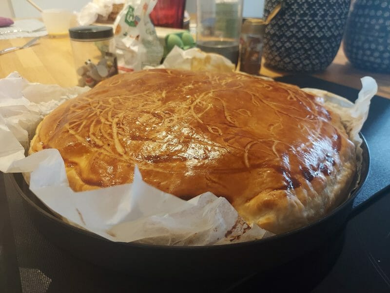 Cliquez pour zoomer ! Galette des rois à la frangipane Thermomix par srm67