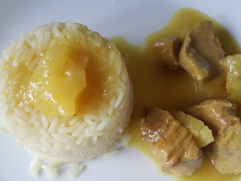 Cliquez pour zoomer ! Filet mignon de porc à l’ananas Thermomix par Sandie.lea