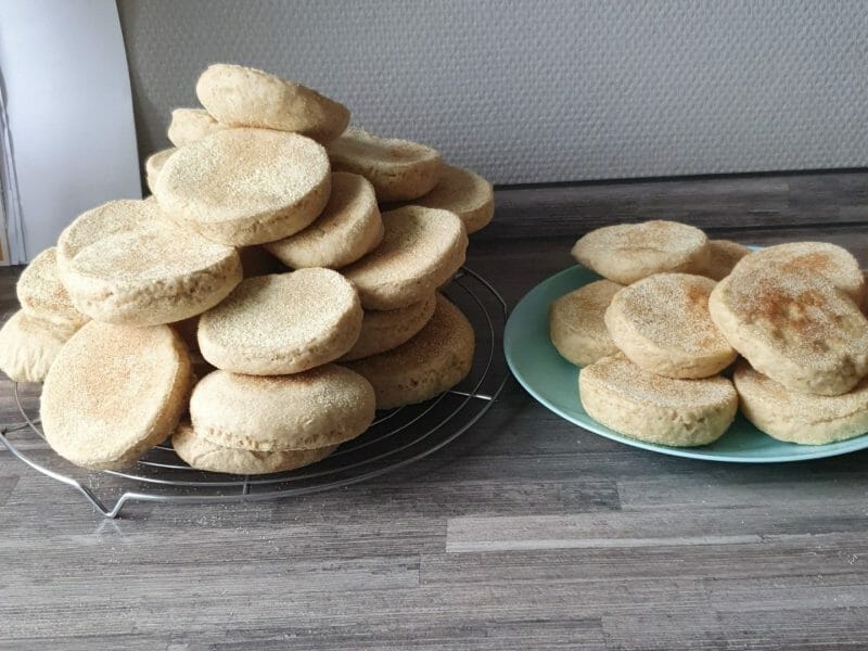 Cliquez pour zoomer ! Muffins anglais Thermomix par Sandie.lea