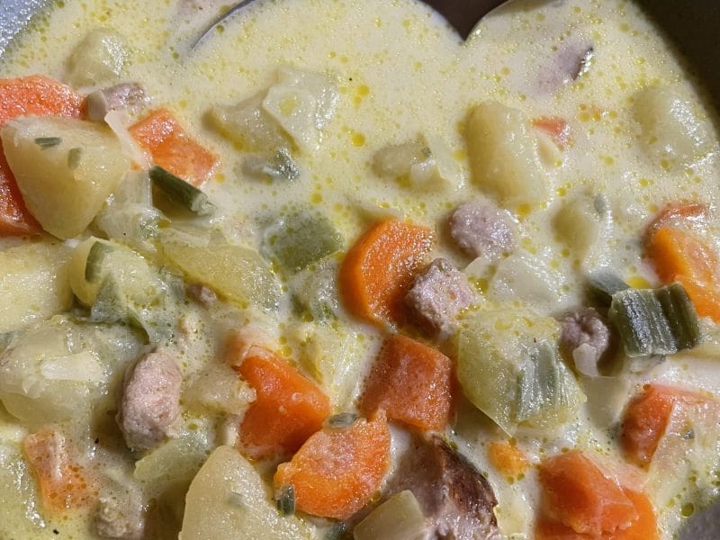 Cliquez pour zoomer ! Soupe rustique de pommes de terre Thermomix par clnep