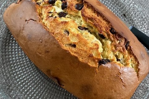 Cliquez pour zoomer ! Plum cake aux pépites de chocolat Thermomix par ornellacdc