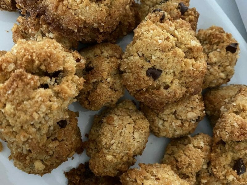 Cliquez pour zoomer ! Cookies au pain rassis et pépites de chocolat Thermomix par ornellacdc