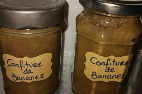 Cliquez pour zoomer ! Confiture banane, vanille et rhum Thermomix par elody83