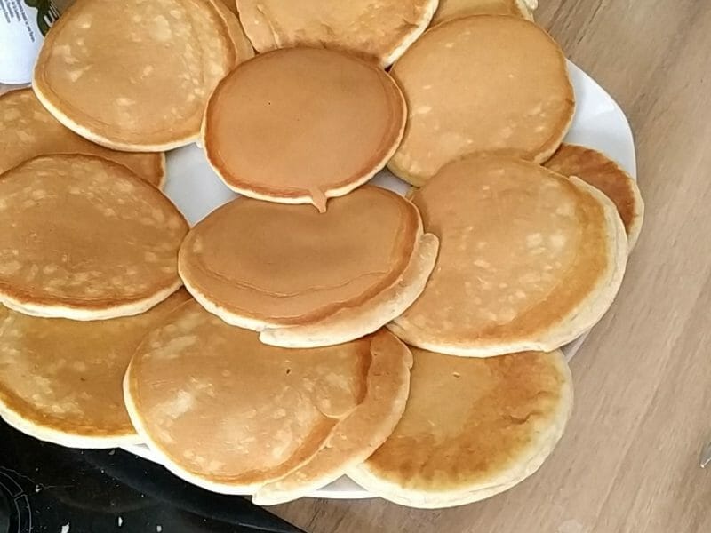 Cliquez pour zoomer ! Pancakes à la banane Thermomix par Safemme