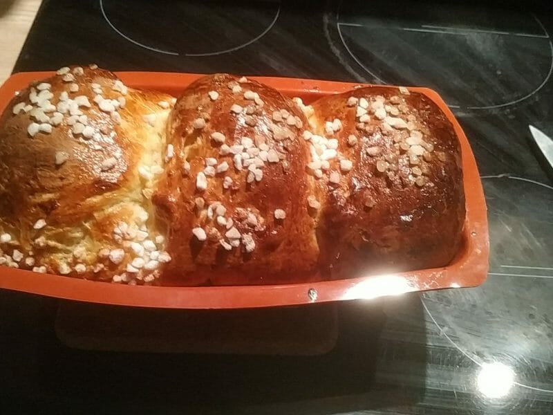 Cliquez pour zoomer ! Brioche tressée à la mie filante Thermomix par Safemme