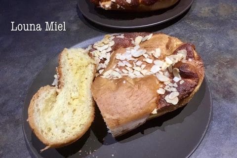 Cliquez pour zoomer ! Brioche à la crème d’amande Thermomix par louna256