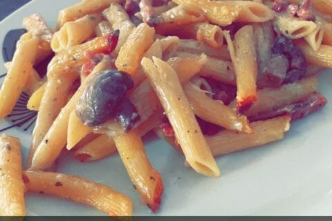 Cliquez pour zoomer ! Gratin de pennes aux champignons Thermomix par Tdori80