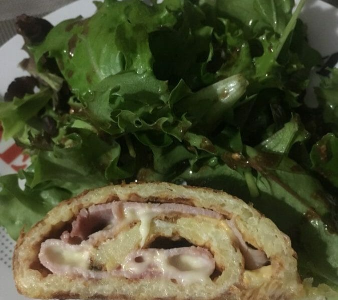 Cliquez pour zoomer ! Roulé de pommes de terre, jambon et reblochon Thermomix par gwada_ted