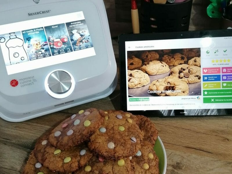 Cliquez pour zoomer ! Cookies américains Thermomix par mamanchat90