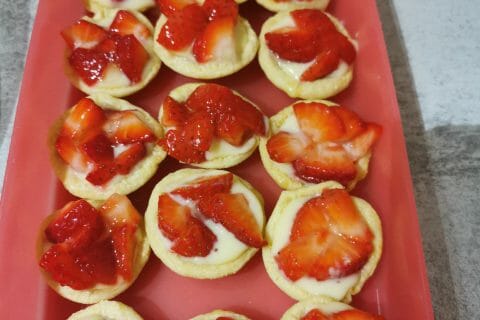 Cliquez pour zoomer ! Tarte aux fraises Thermomix par bombacoco