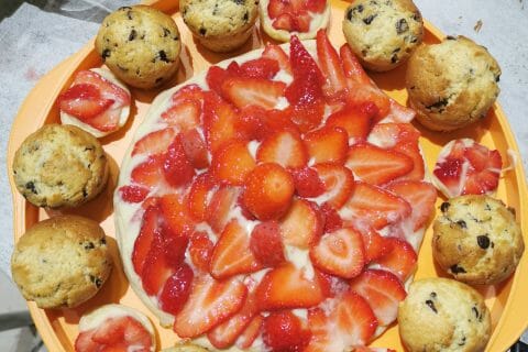 Cliquez pour zoomer ! Tarte aux fraises Thermomix par bombacoco