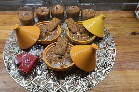 Cliquez pour zoomer ! Mousse chocolat et spéculoos Thermomix par sandra62500
