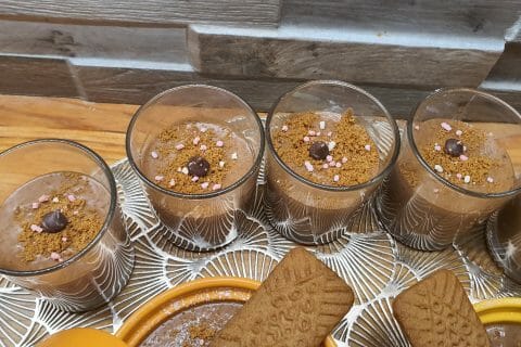 Cliquez pour zoomer ! Mousse chocolat et spéculoos Thermomix par sandra62500