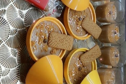 Cliquez pour zoomer ! Mousse chocolat et spéculoos Thermomix par sandra62500