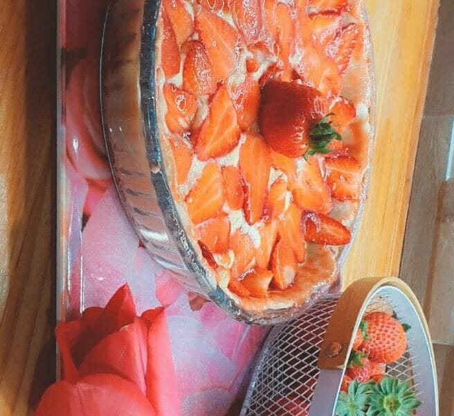 Cliquez pour zoomer ! Tarte aux fraises Thermomix par sandra62500