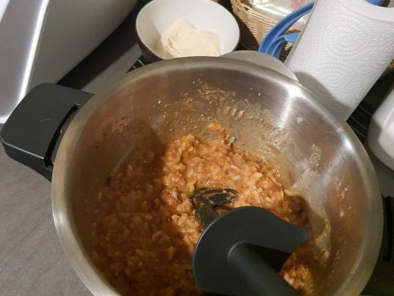 Cliquez pour zoomer ! Risotto à la bolognaise Thermomix par ninie_21