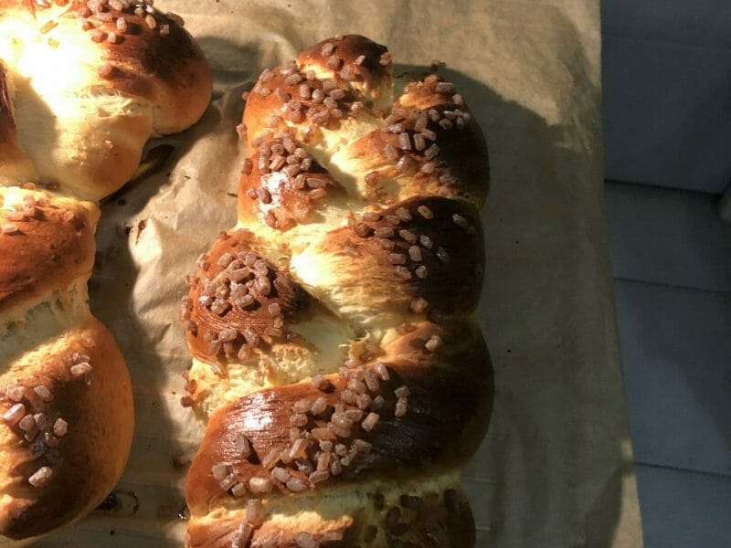 Cliquez pour zoomer ! Brioche tressée à la mie filante Thermomix par geryp
