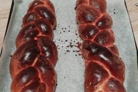 Cliquez pour zoomer ! Brioche tressée à la mie filante Thermomix par candicemig