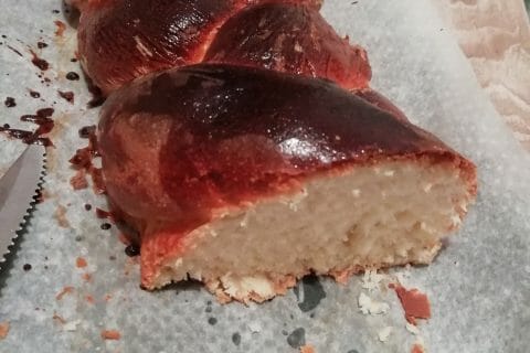 Cliquez pour zoomer ! Brioche tressée à la mie filante Thermomix par candicemig