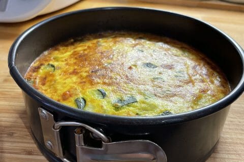 Cliquez pour zoomer ! Tortilla de courgettes Thermomix par Natalya