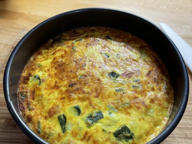 Cliquez pour zoomer ! Tortilla de courgettes Thermomix par Natalya