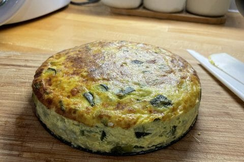 Cliquez pour zoomer ! Tortilla de courgettes Thermomix par Natalya