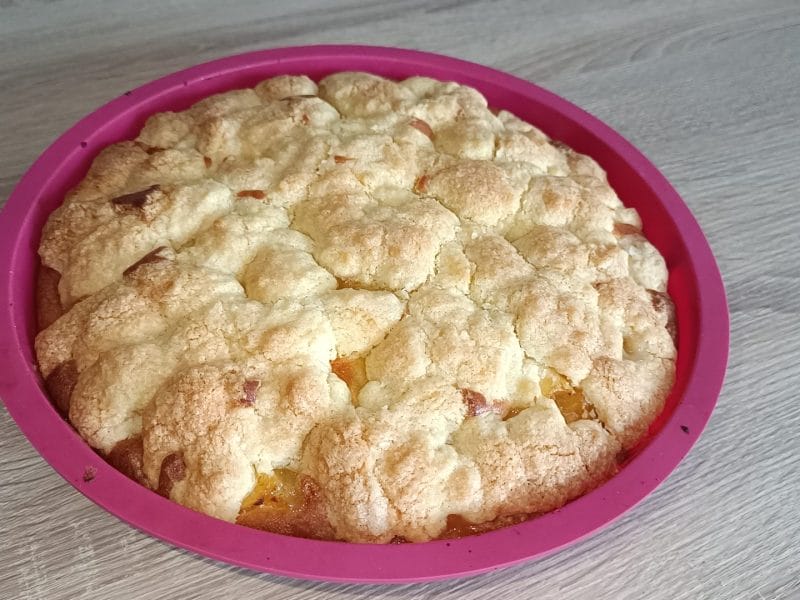 Cliquez pour zoomer ! Crumb cake aux prunes Thermomix par anais_1777