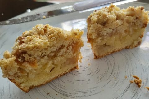 Cliquez pour zoomer ! Muffins aux pommes façon crumble Thermomix par lalalilalou77