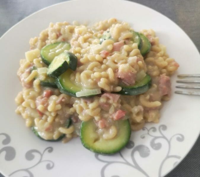 Cliquez pour zoomer ! Risotto de coquillettes Thermomix par Magalilie21