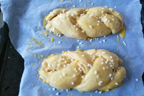 Cliquez pour zoomer ! Brioche tressée à la mie filante Thermomix par chris_66480