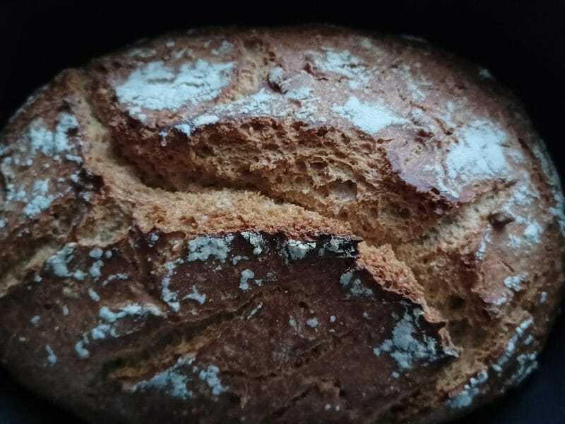 Cliquez pour zoomer ! Pain Cocotte Thermomix par maceme