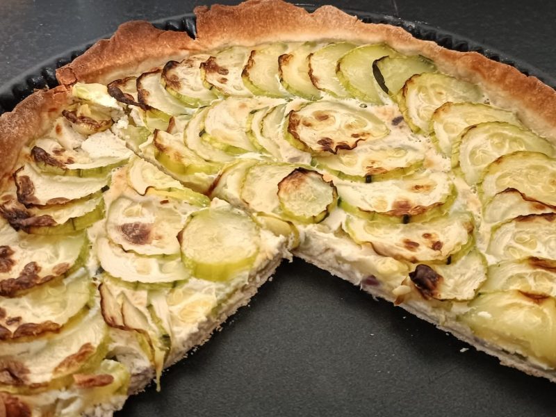 Cliquez pour zoomer ! Tarte courgettes et ricotta Thermomix par jess73