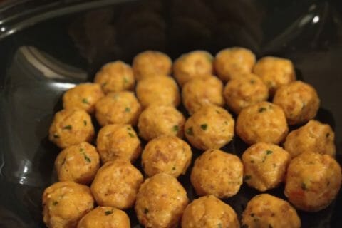 Cliquez pour zoomer ! Boulettes de poulet au chorizo Thermomix par lelo505