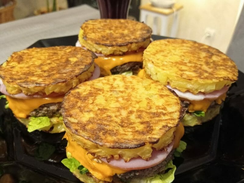 Cliquez pour zoomer ! Potatoes burger Thermomix par lelo505