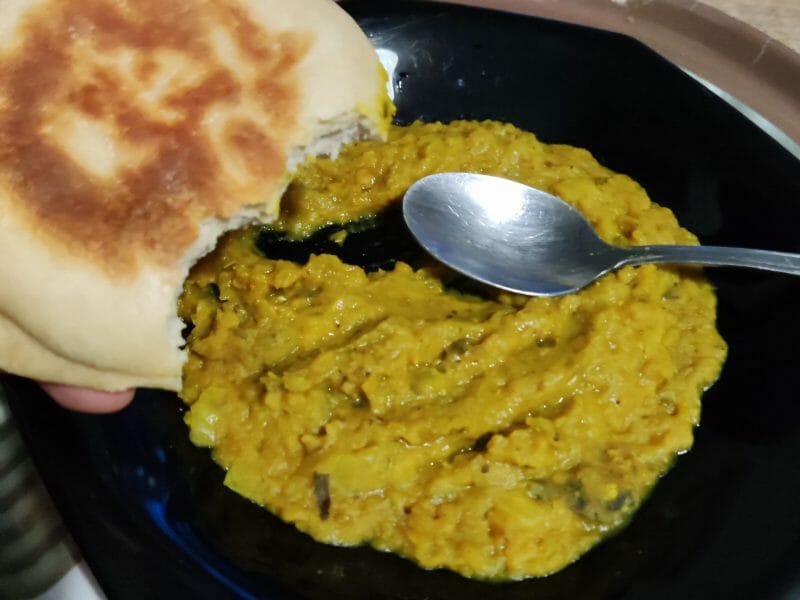 Cliquez pour zoomer ! Dhal d’aubergine et de lentilles corail Thermomix par flo_mul-poly