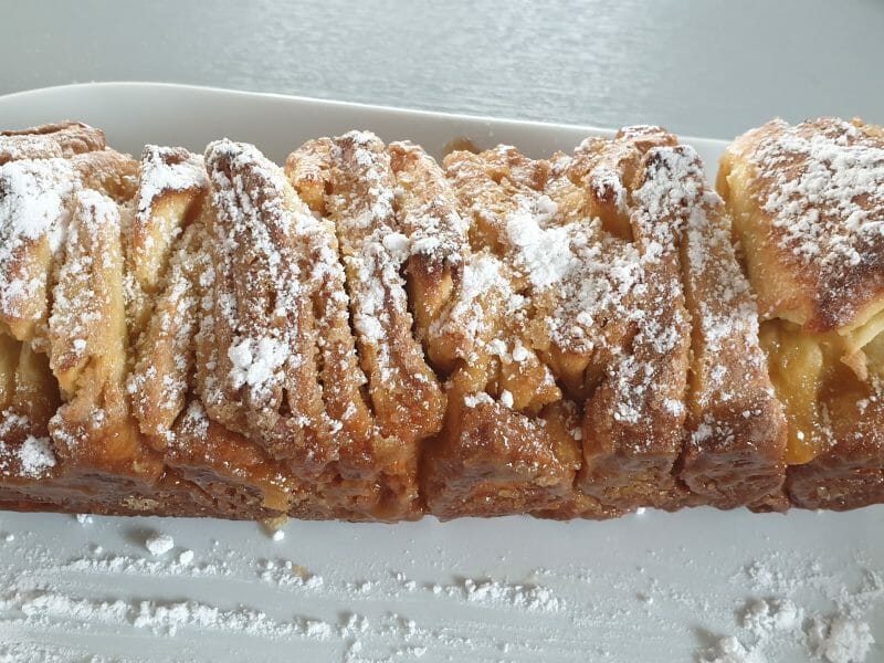 Cliquez pour zoomer ! Brioche à effeuiller à la cannelle Thermomix par Cigalette33