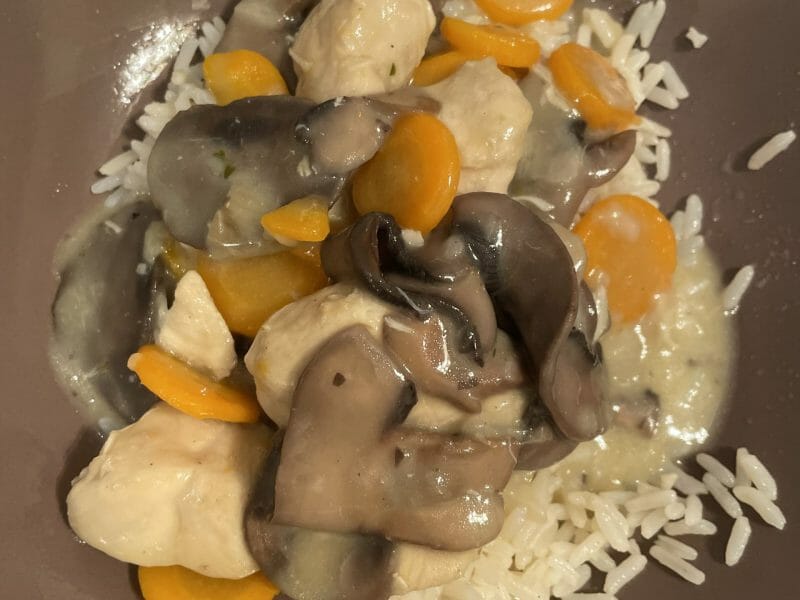 Cliquez pour zoomer ! Blanquette de poulet Thermomix par charlotte83