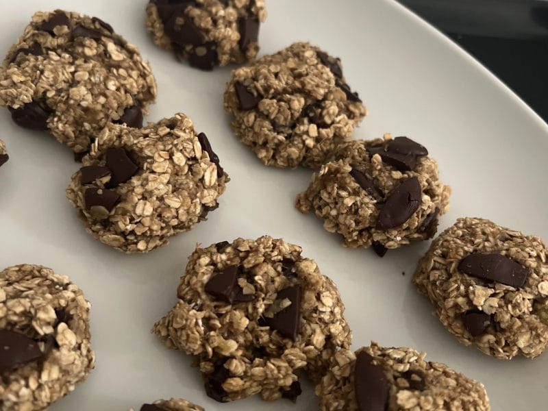 Cliquez pour zoomer ! Biscuits avoine, banane et chocolat Thermomix par salidadou