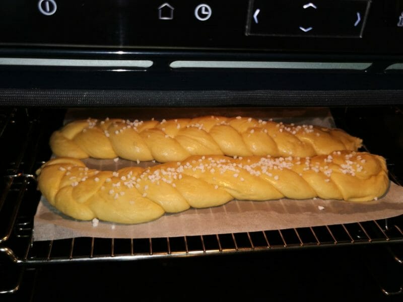 Cliquez pour zoomer ! Brioche tressée à la mie filante Thermomix par mireille94