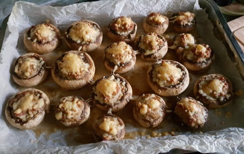 Cliquez pour zoomer ! Champignons farcis Thermomix par SylvieB64
