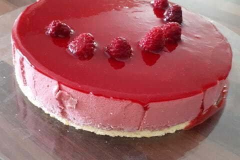 Cliquez pour zoomer ! Bavarois aux framboises Thermomix par estelle_21110