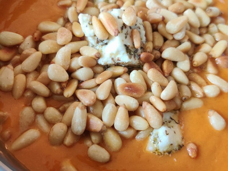 Cliquez pour zoomer ! Soupe froide aux poivrons rouges Thermomix par mermhilde