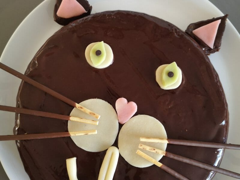 Cliquez pour zoomer ! Ganache au chocolat noir Thermomix par agnescookette