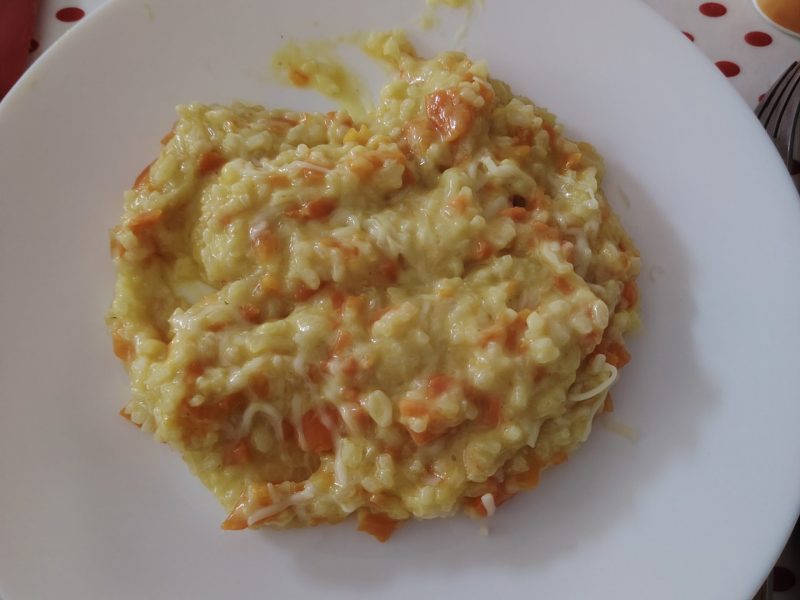 Cliquez pour zoomer ! Risotto aux carottes et parmesan Thermomix par yagaemto