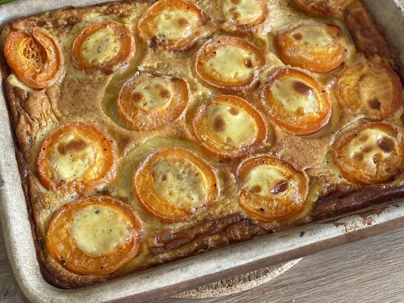 Cliquez pour zoomer ! Clafoutis aux abricots Thermomix par yagaemto